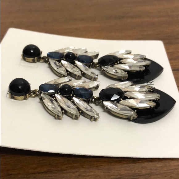 Jeweled Statement Earrings - Picture 2 of 6